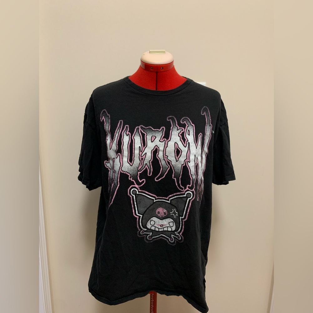 Hot Topic Kuromi Short Sleeve Top